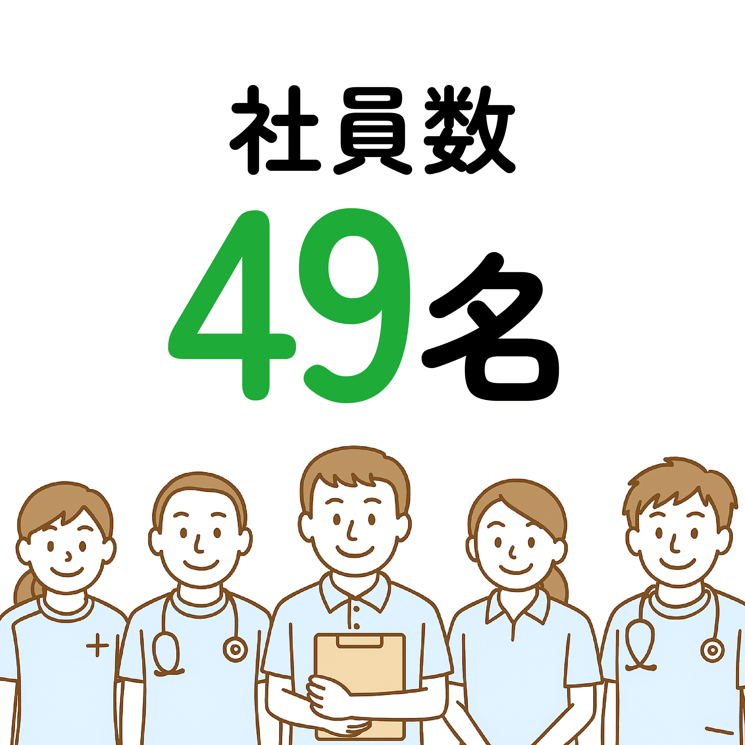 社員数 49名